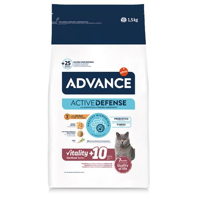 Advance Gato Senior Sterilized Frango +10 Anos