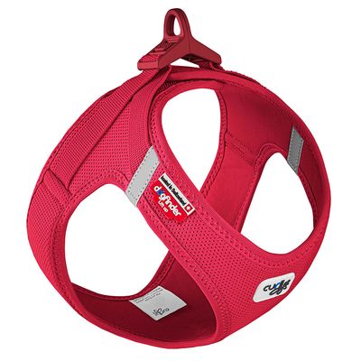 Curli Vest Harness Air-Mesh RED L